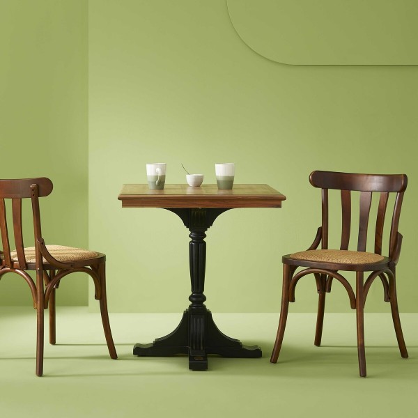 Lot de 6 chaises bouleau massif ESTAMINET